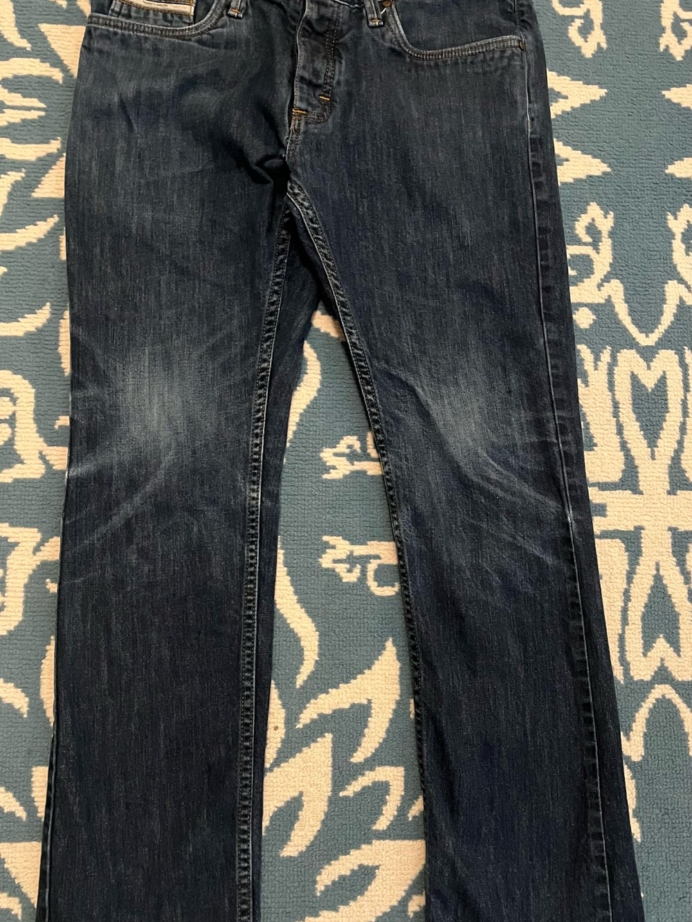 Vans Customade For YOU Men’s Jeans 31x30 Dark Wash Straight Leg Denim